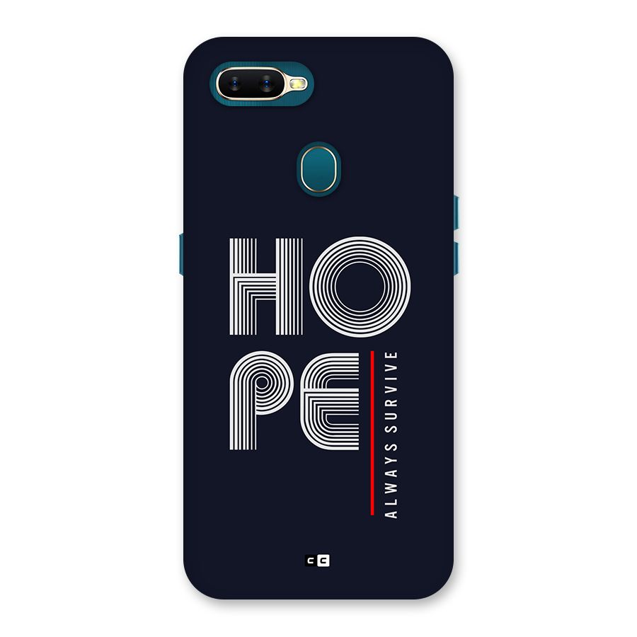 Hope Survives Back Case for Oppo A12