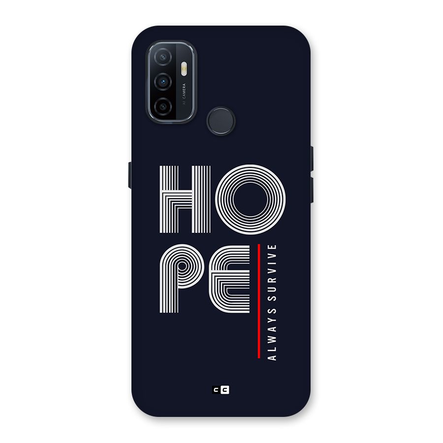 Hope Survives Back Case for Oppo A33 (2020)
