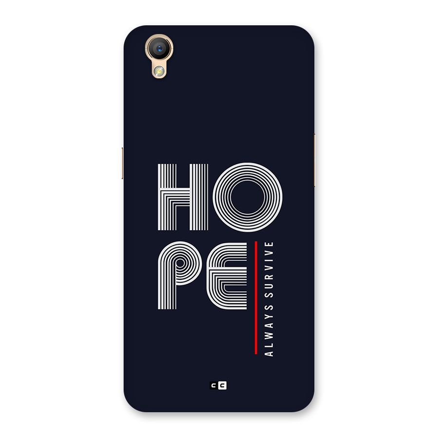 Hope Survives Back Case for Oppo A37