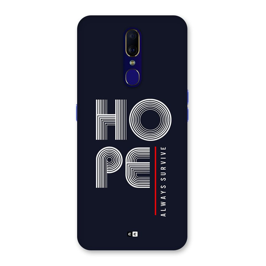 Hope Survives Back Case for Oppo A9
