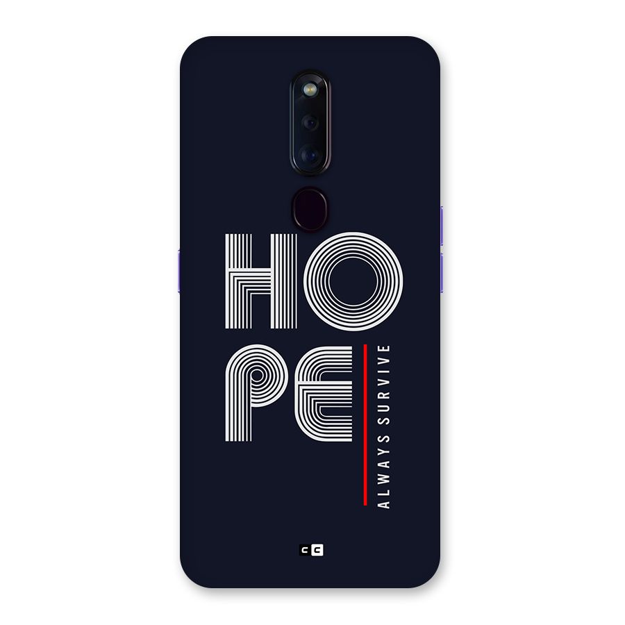 Hope Survives Back Case for Oppo F11 Pro