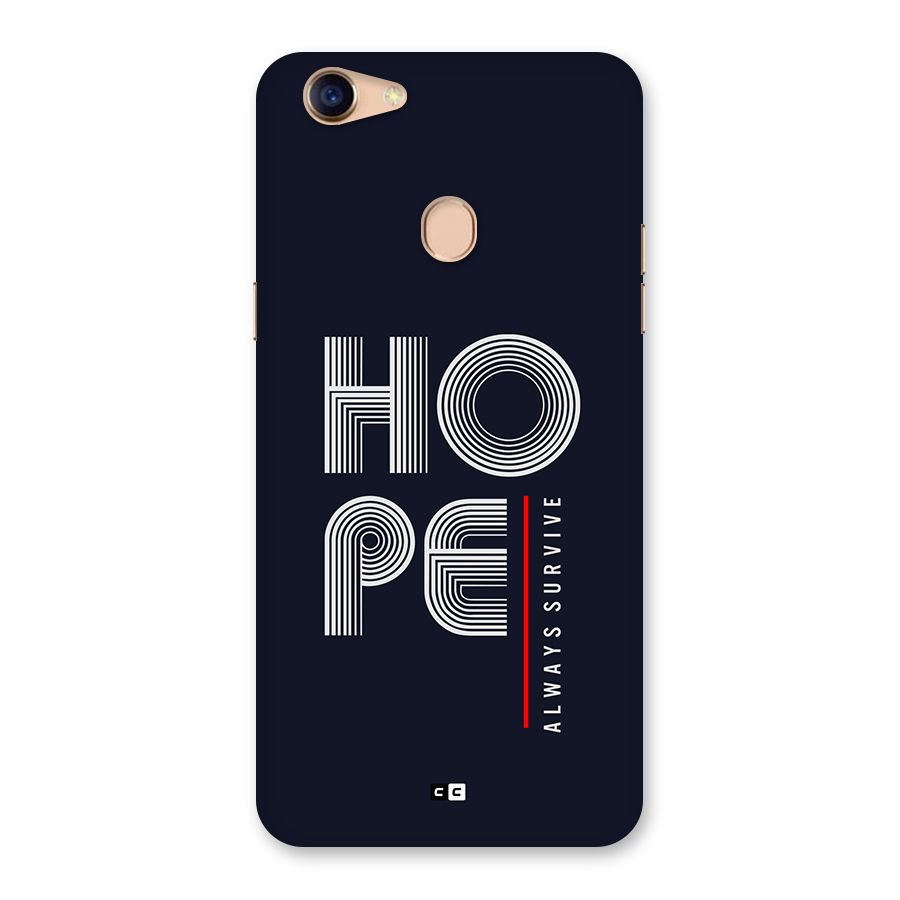 Hope Survives Back Case for Oppo F5 Youth