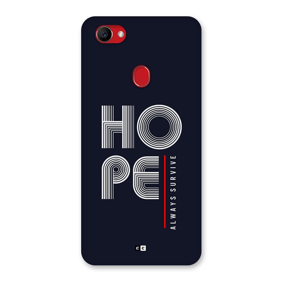Hope Survives Back Case for Oppo F7