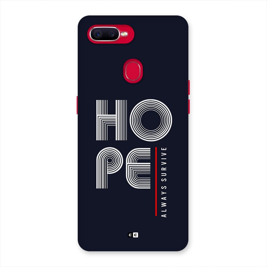 Hope Survives Back Case for Oppo F9 Pro
