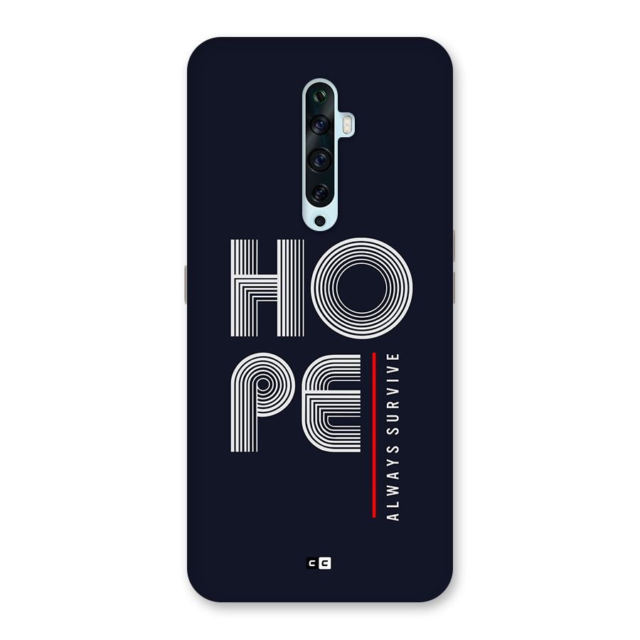 Hope Survives Back Case for Oppo Reno2 Z