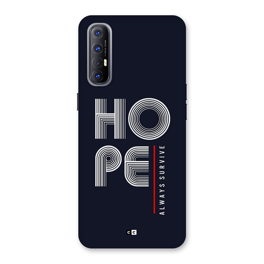 Hope Survives Back Case for Oppo Reno3 Pro