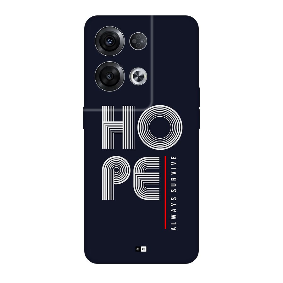 Hope Survives Back Case for Oppo Reno8 Pro 5G