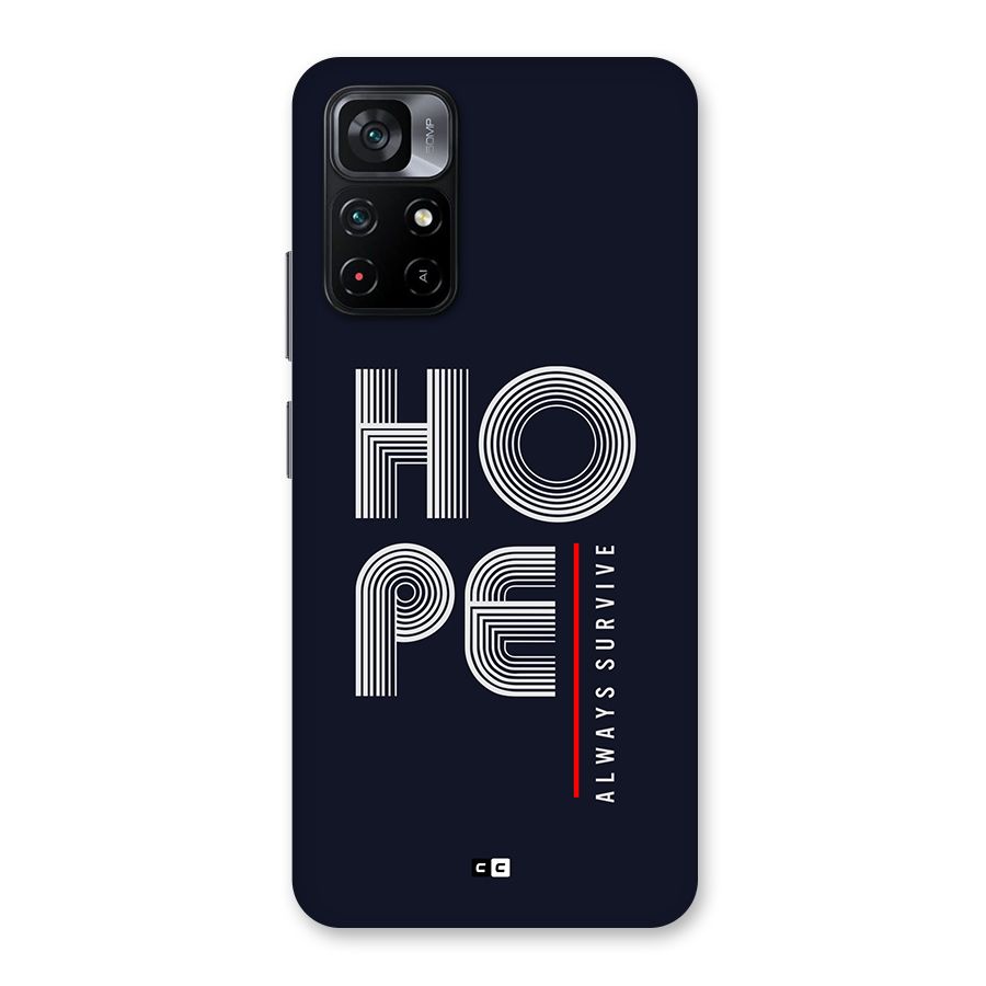 Hope Survives Back Case for Poco M4 Pro 5G