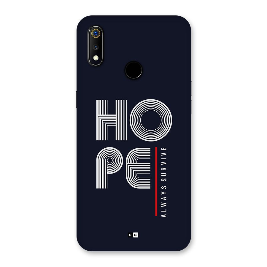 Hope Survives Back Case for Realme 3