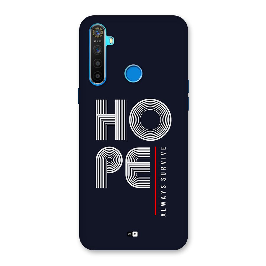 Hope Survives Back Case for Realme 5s
