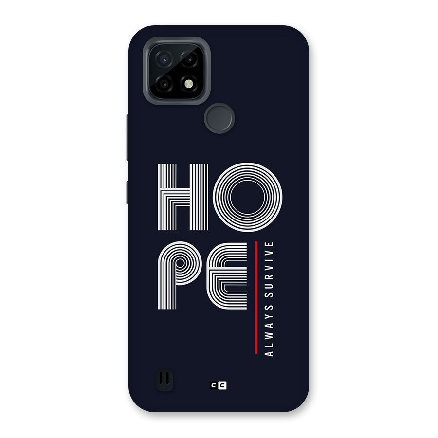 Hope Survives Back Case for Realme C21