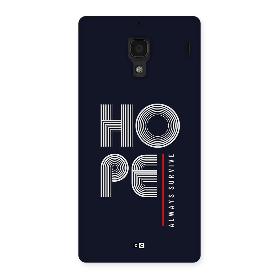 Hope Survives Back Case for Redmi 1s