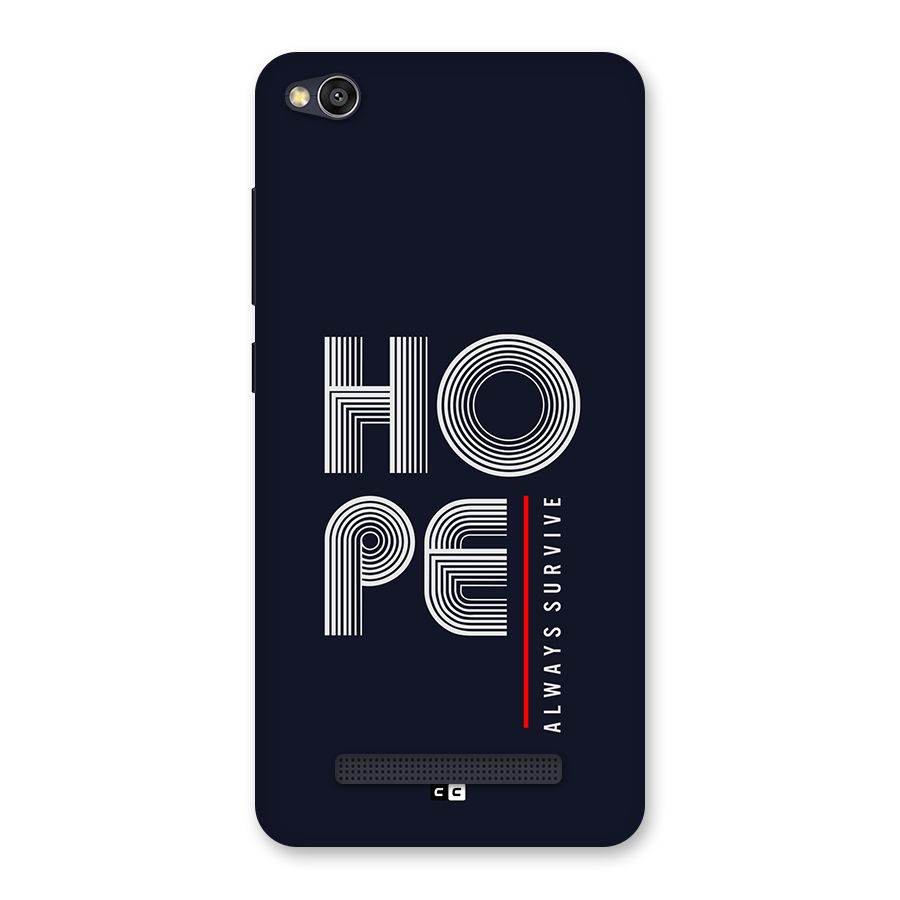 Hope Survives Back Case for Redmi 4A