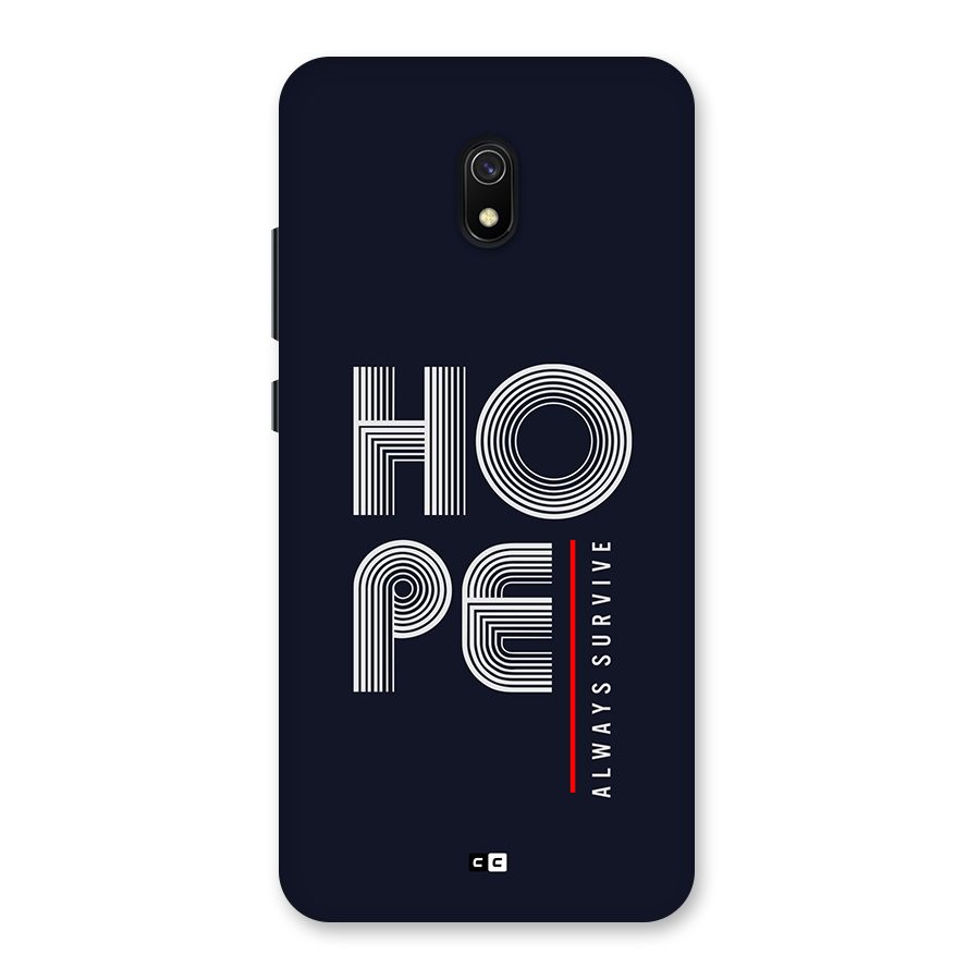 Hope Survives Back Case for Redmi 8A