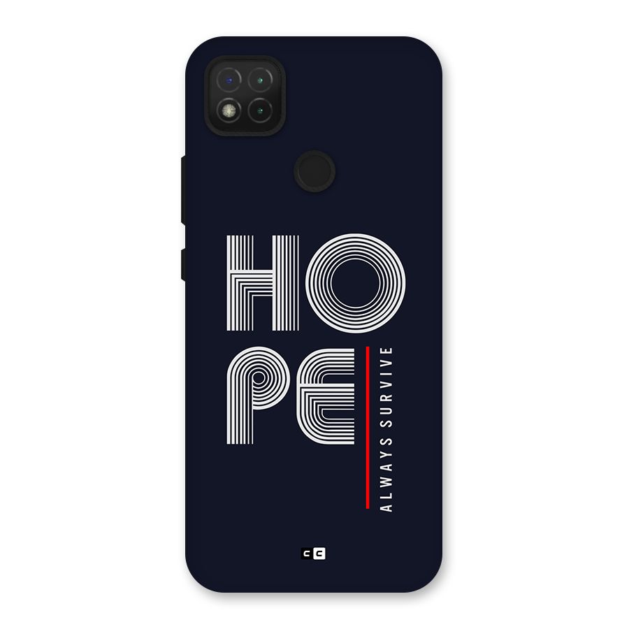 Hope Survives Back Case for Redmi 9 Activ