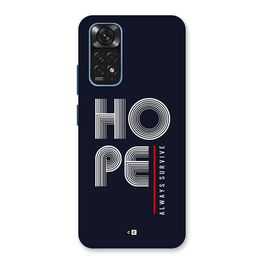 Hope Survives Back Case for Redmi Note 11
