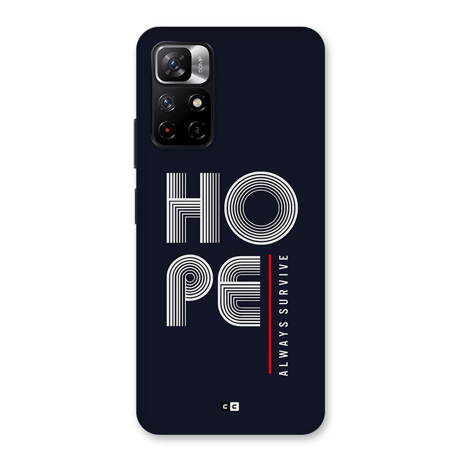 Hope Survives Back Case for Redmi Note 11T 5G