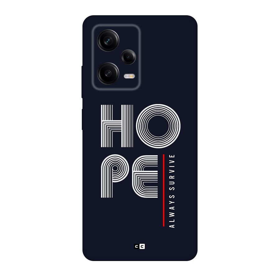 Hope Survives Back Case for Redmi Note 12 Pro