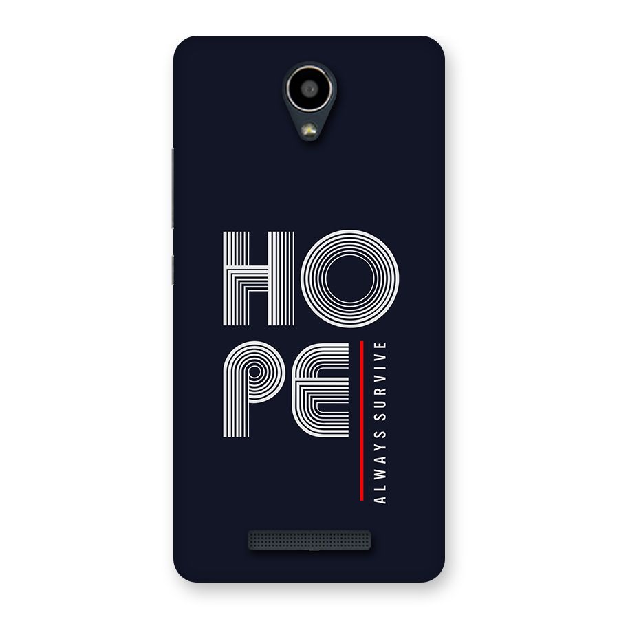 Hope Survives Back Case for Redmi Note 2