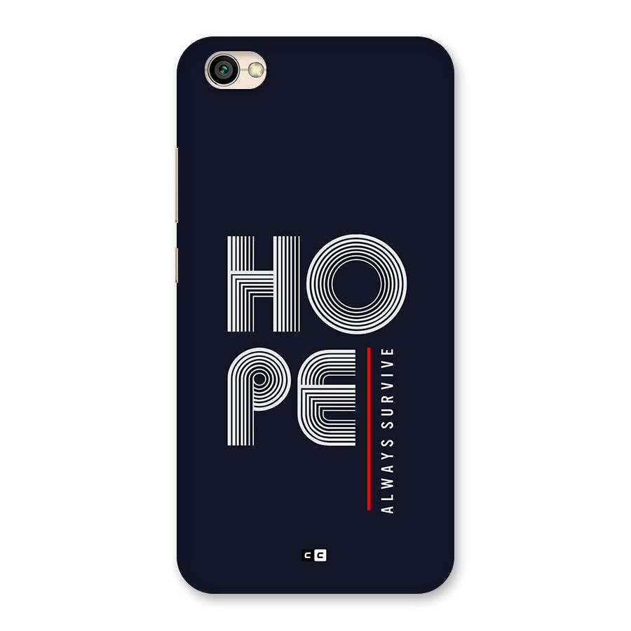 Hope Survives Back Case for Redmi Y1 Lite