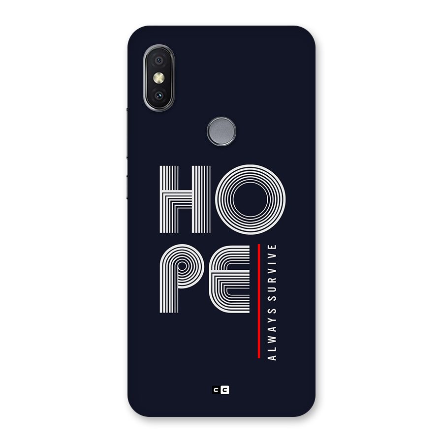 Hope Survives Back Case for Redmi Y2
