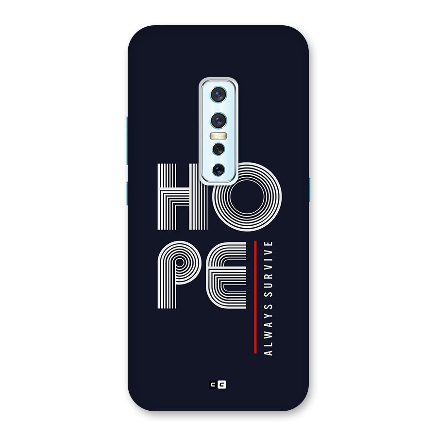 Hope Survives Back Case for Vivo V17 Pro