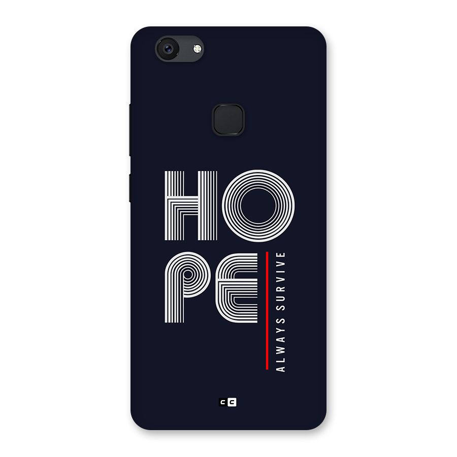 Hope Survives Back Case for Vivo V7 Plus