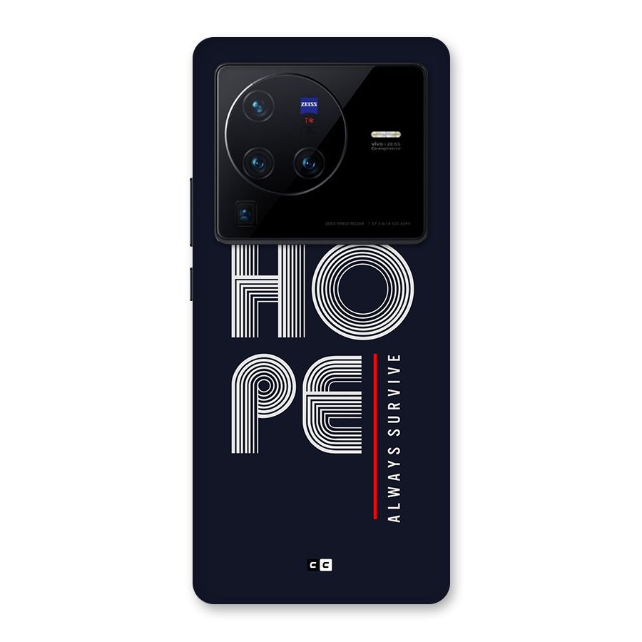 Hope Survives Back Case for Vivo X80 Pro