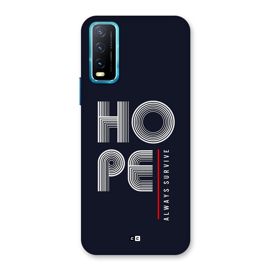 Hope Survives Back Case for Vivo Y20G