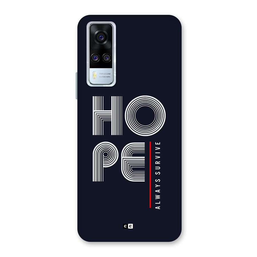Hope Survives Back Case for Vivo Y31