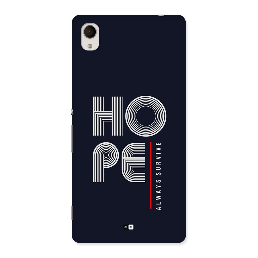Hope Survives Back Case for Xperia M4 Aqua