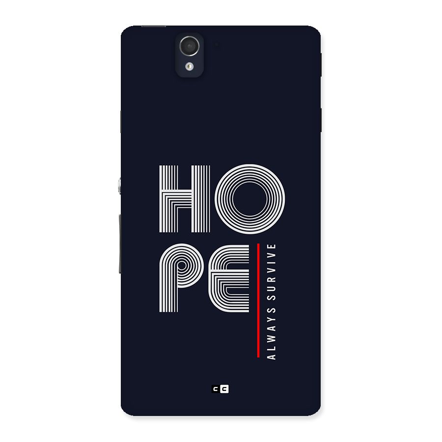 Hope Survives Back Case for Xperia Z