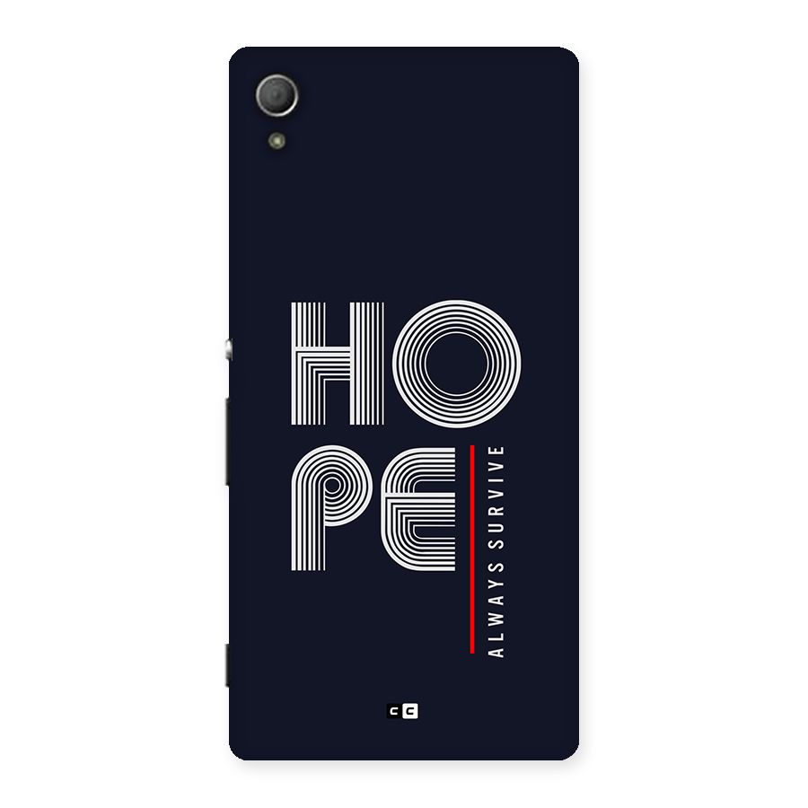 Hope Survives Back Case for Xperia Z3 Plus