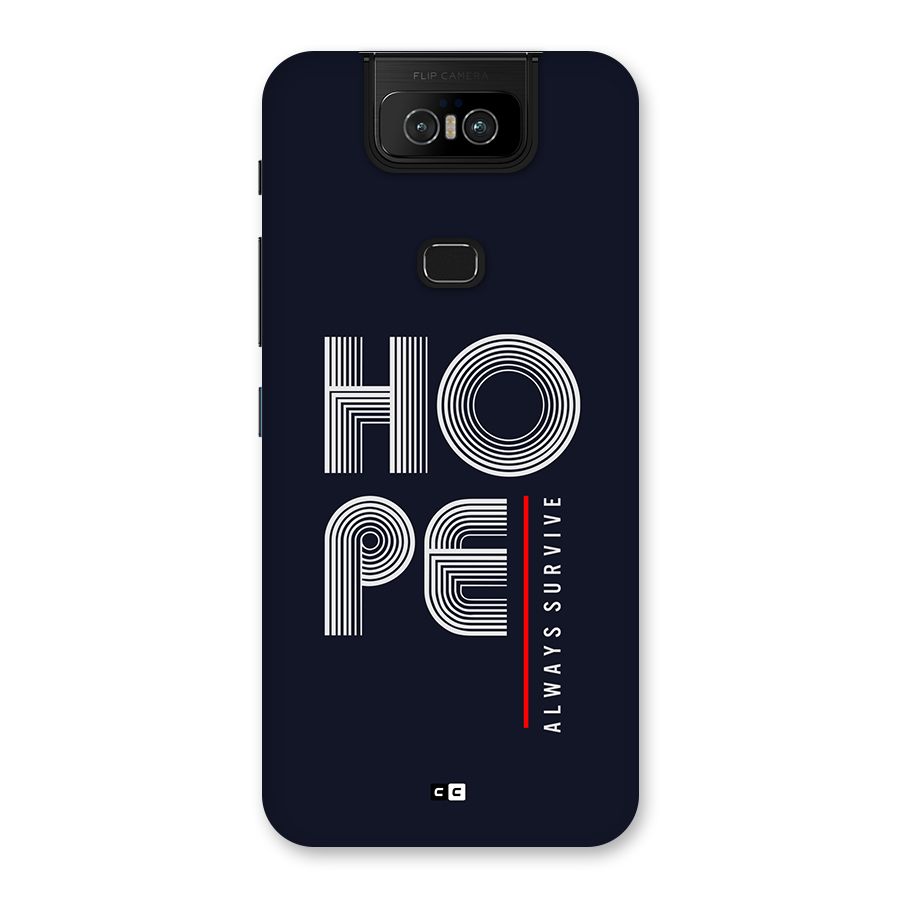 Hope Survives Back Case for Zenfone 6z