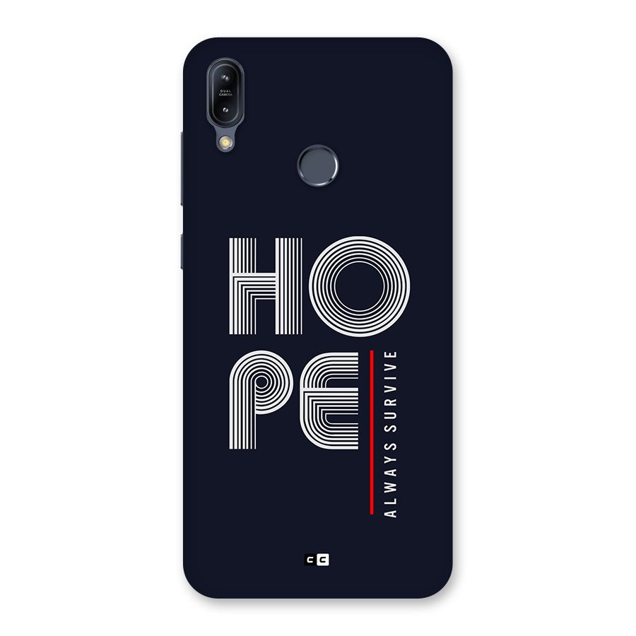Hope Survives Back Case for Zenfone Max M2