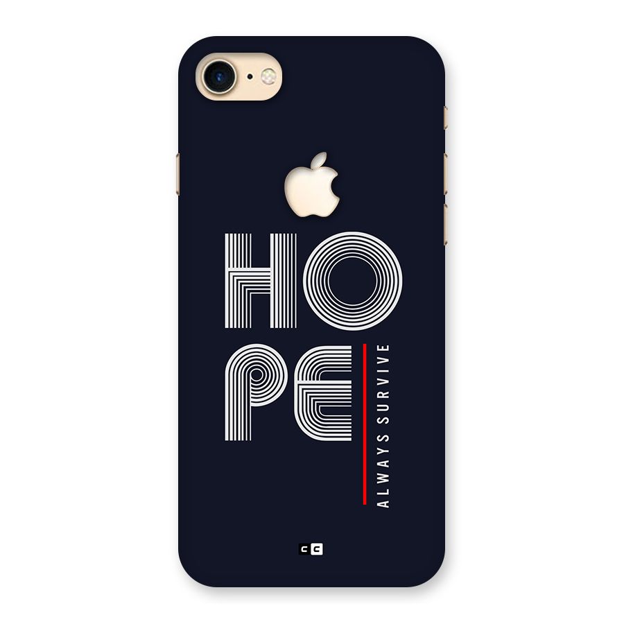 Hope Survives Back Case for iPhone 7 Apple Cut
