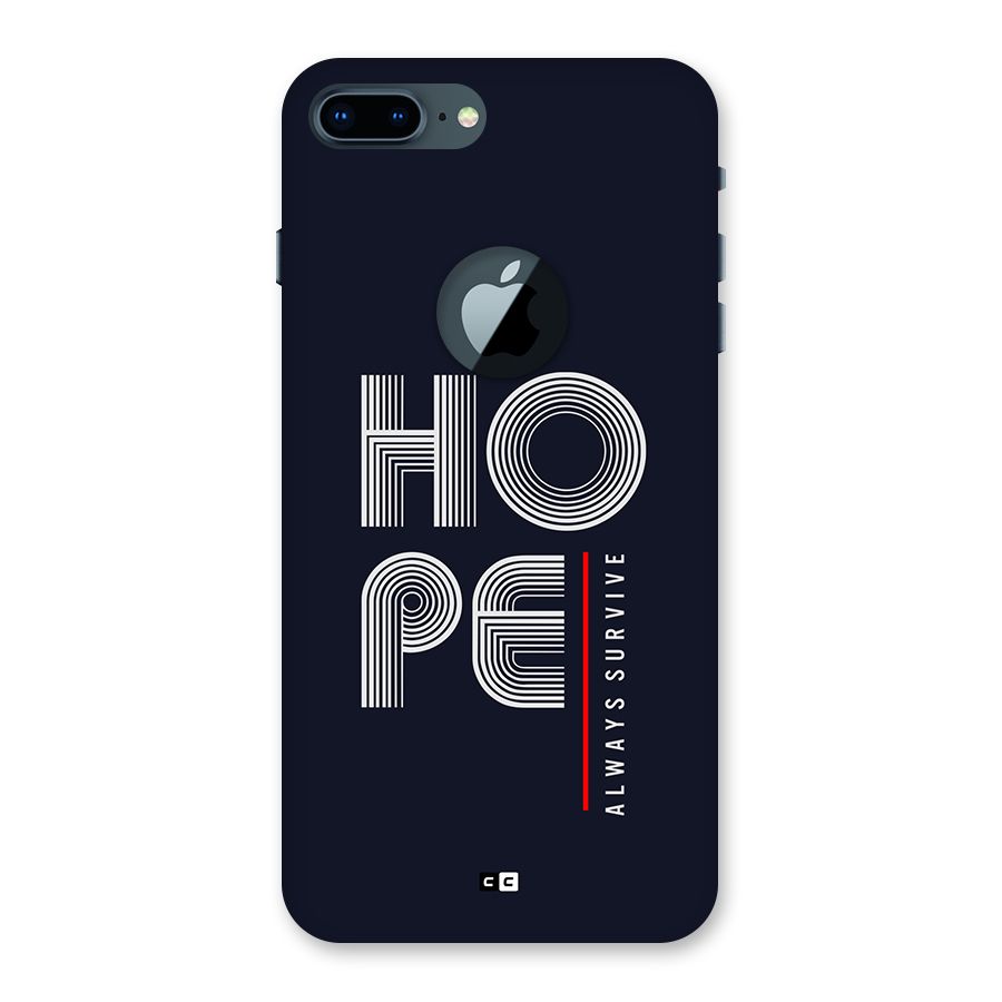 Hope Survives Back Case for iPhone 7 Plus Logo Cut