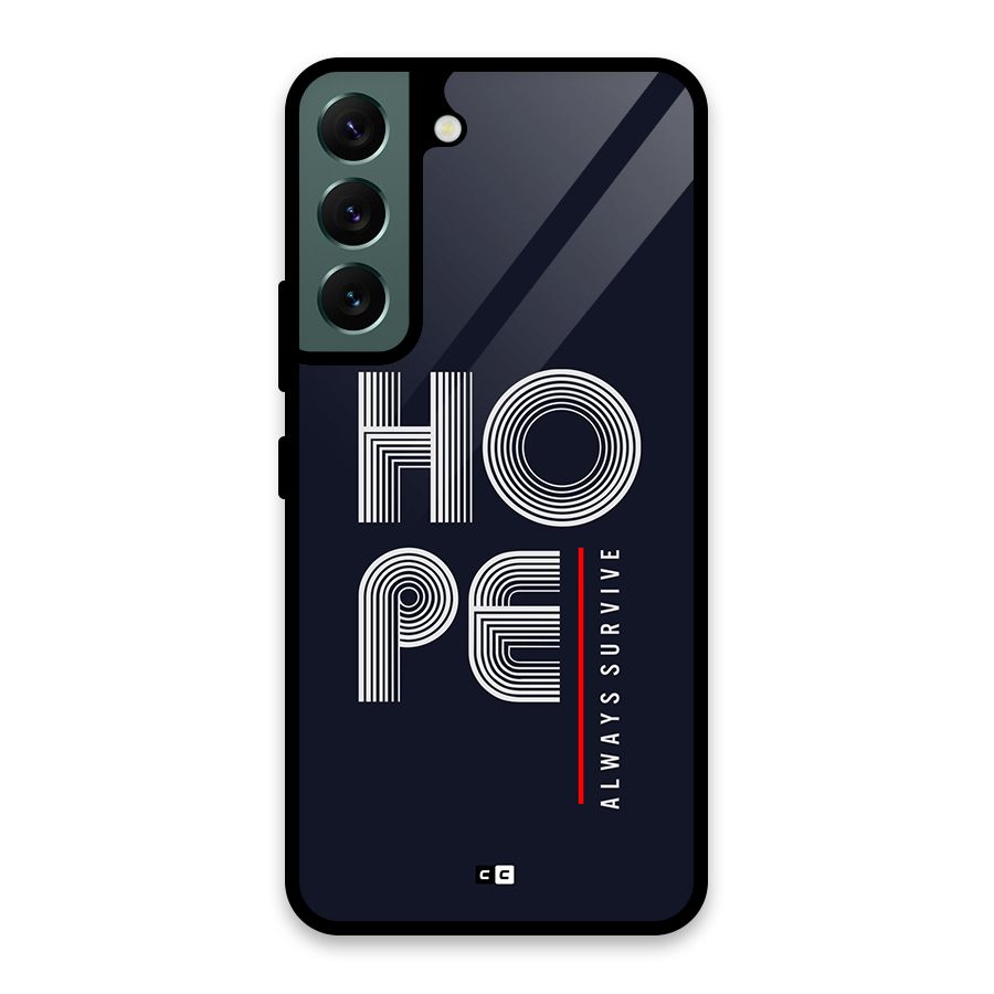 Hope Survives Glass Back Case for Galaxy S22 5G
