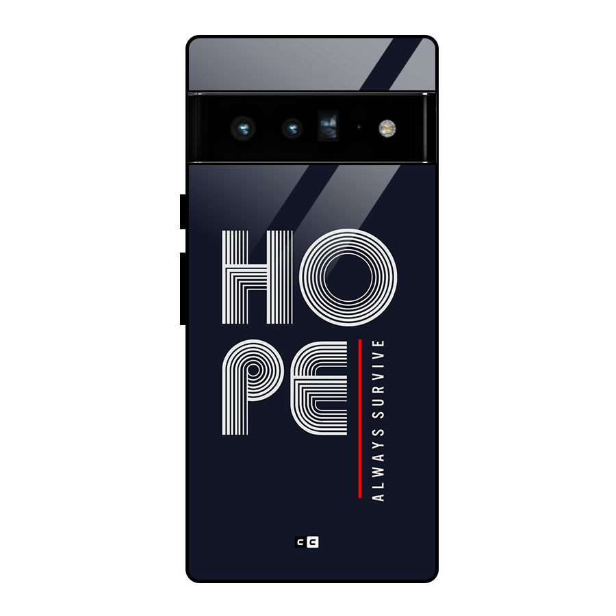 Hope Survives Glass Back Case for Google Pixel 6 Pro