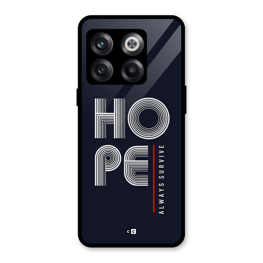 Hope Survives Glass Back Case for OnePlus 10T