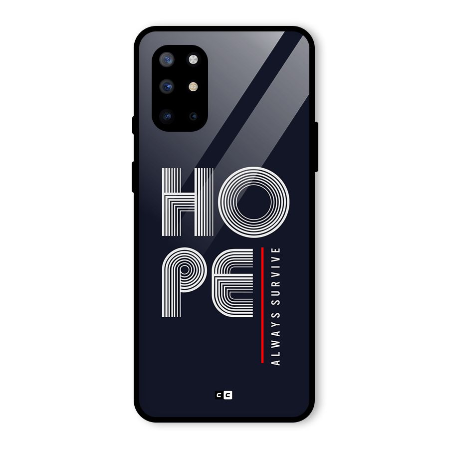 Hope Survives Glass Back Case for OnePlus 8T