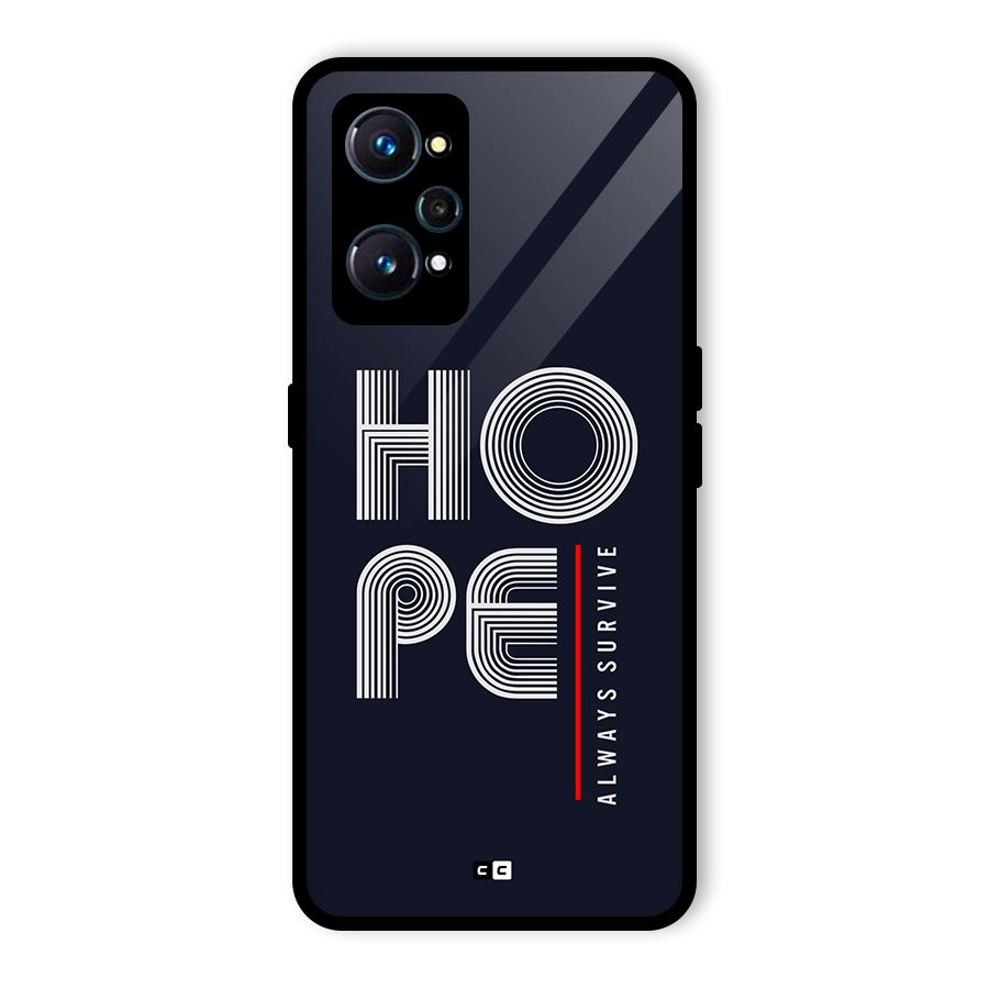 Hope Survives Glass Back Case for Realme GT Neo2