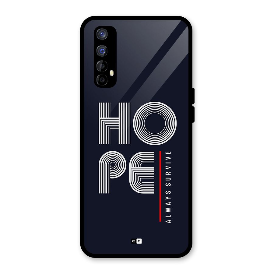 Hope Survives Glass Back Case for Realme Narzo 20 Pro