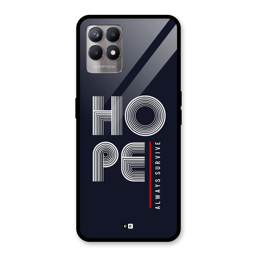 Hope Survives Glass Back Case for Realme Narzo 50