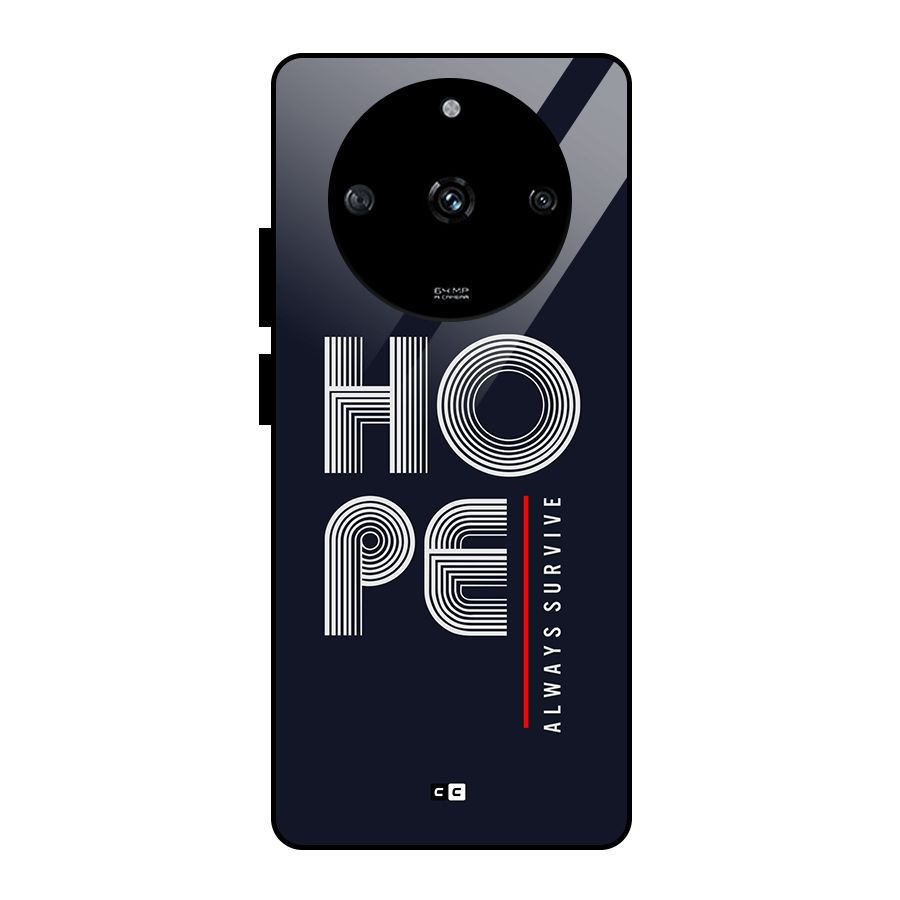 Hope Survives Glass Back Case for Realme Narzo 60 5G