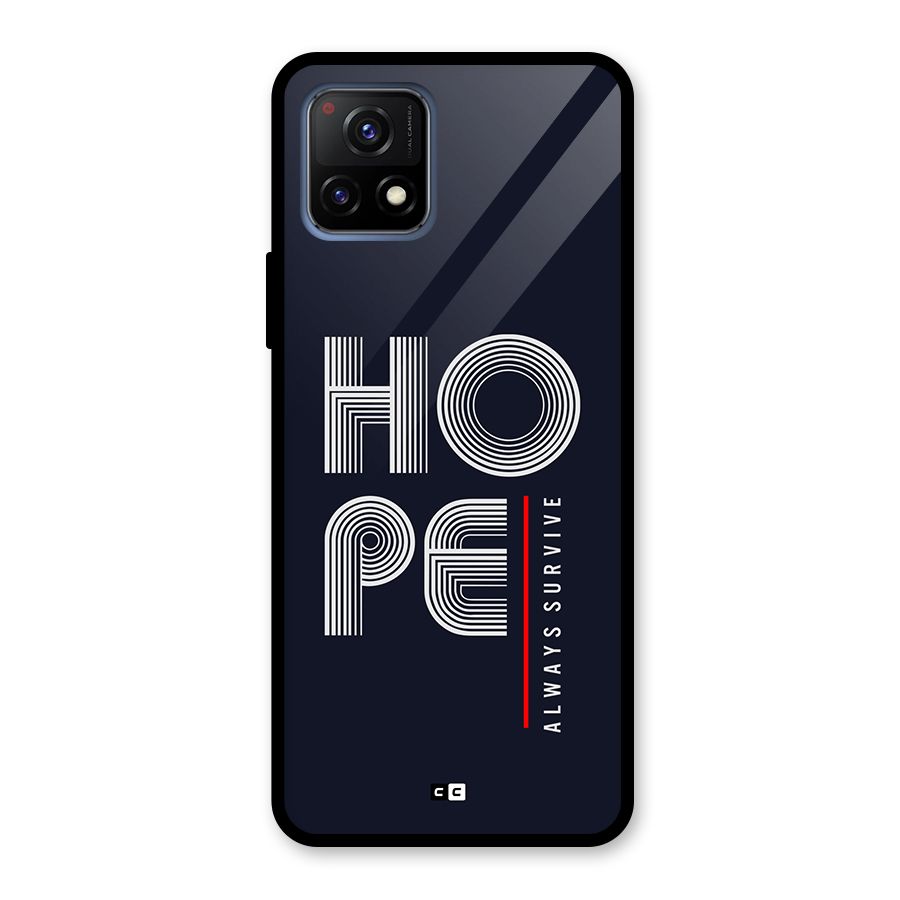 Hope Survives Glass Back Case for Vivo Y72 5G