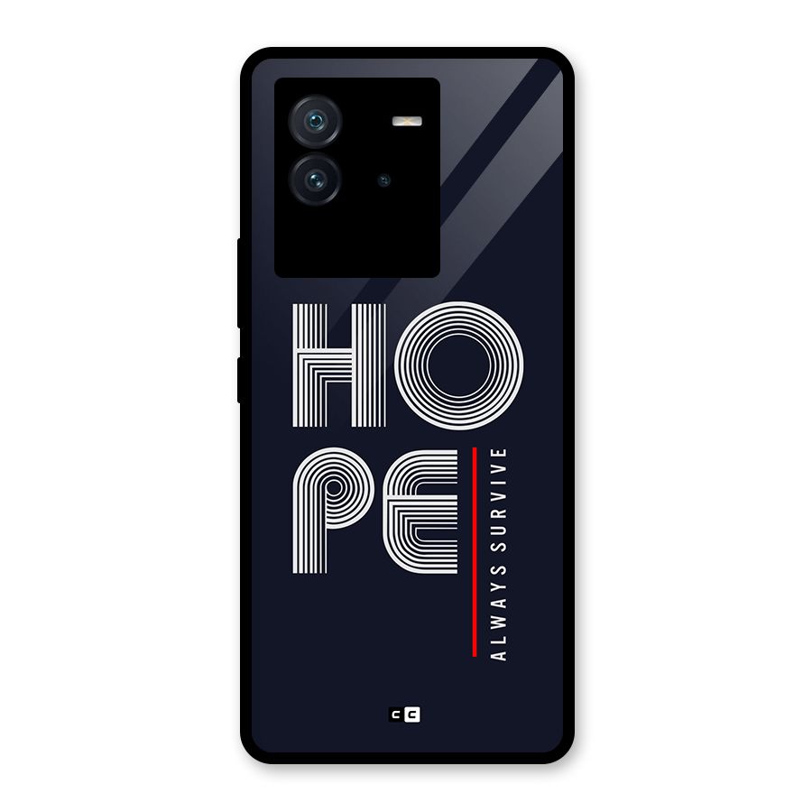 Hope Survives Glass Back Case for Vivo iQOO Neo 6 5G