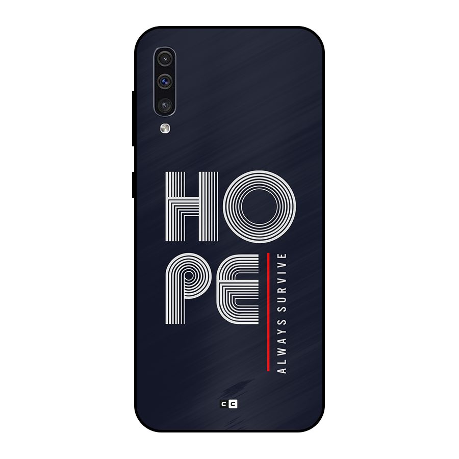 Hope Survives Metal Back Case for Galaxy A50