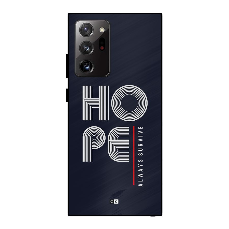 Hope Survives Metal Back Case for Galaxy Note 20 Ultra 5G