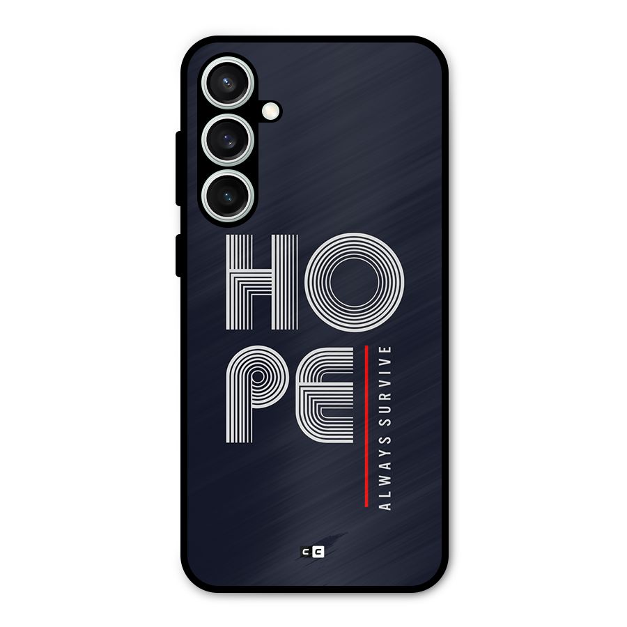 Hope Survives Metal Back Case for Galaxy S23 FE
